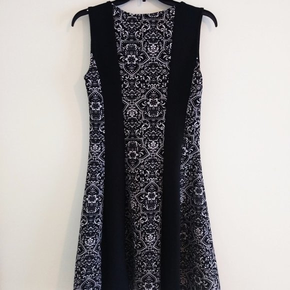 Andrea Missy Black Patterned Sundress - Picture 2 of 4